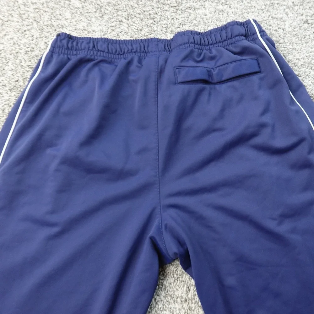 Nike Pants Mens L Blue Swoosh Drawstring Warmup Jogger‎ Sweatpants Workout Gym